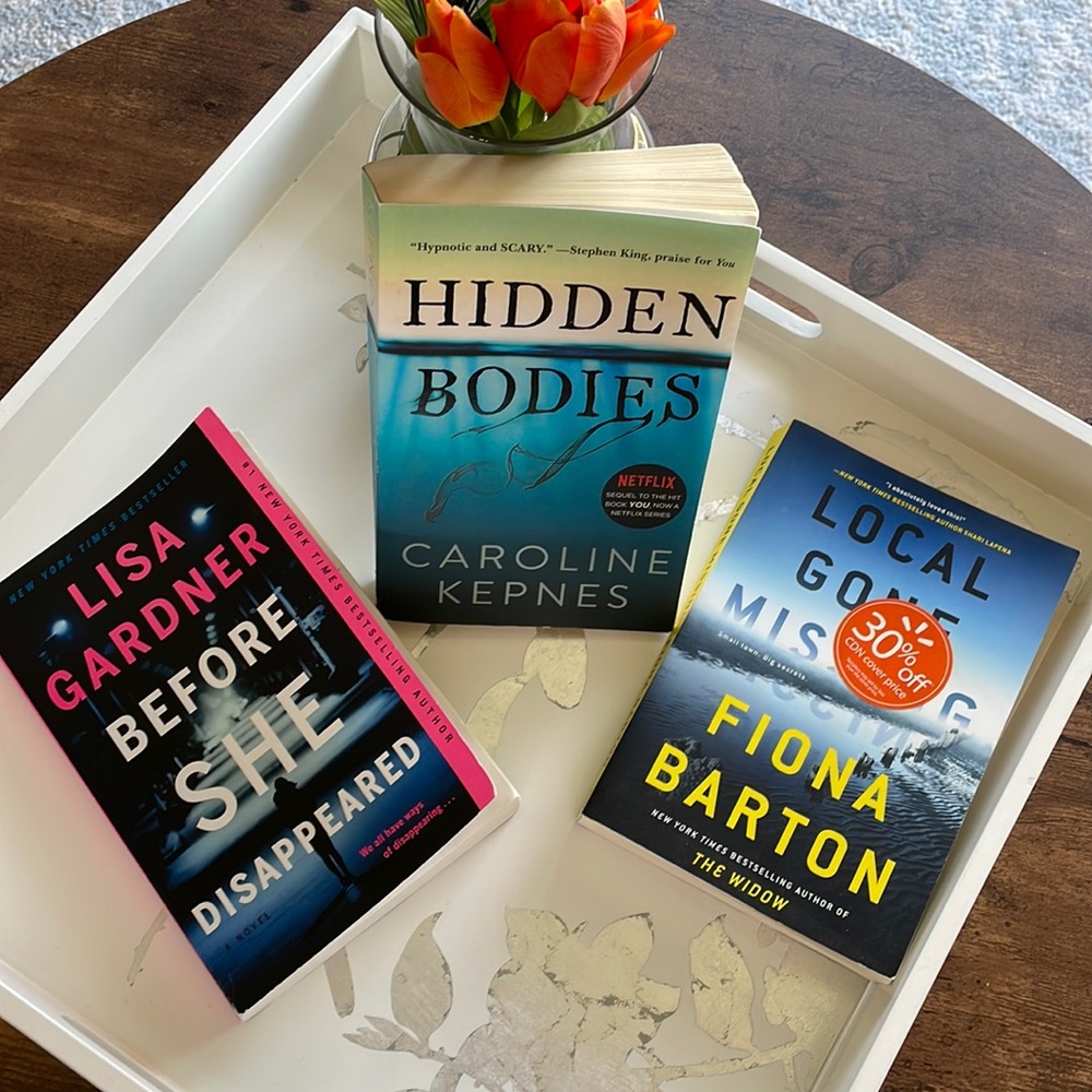 Mystery novels.